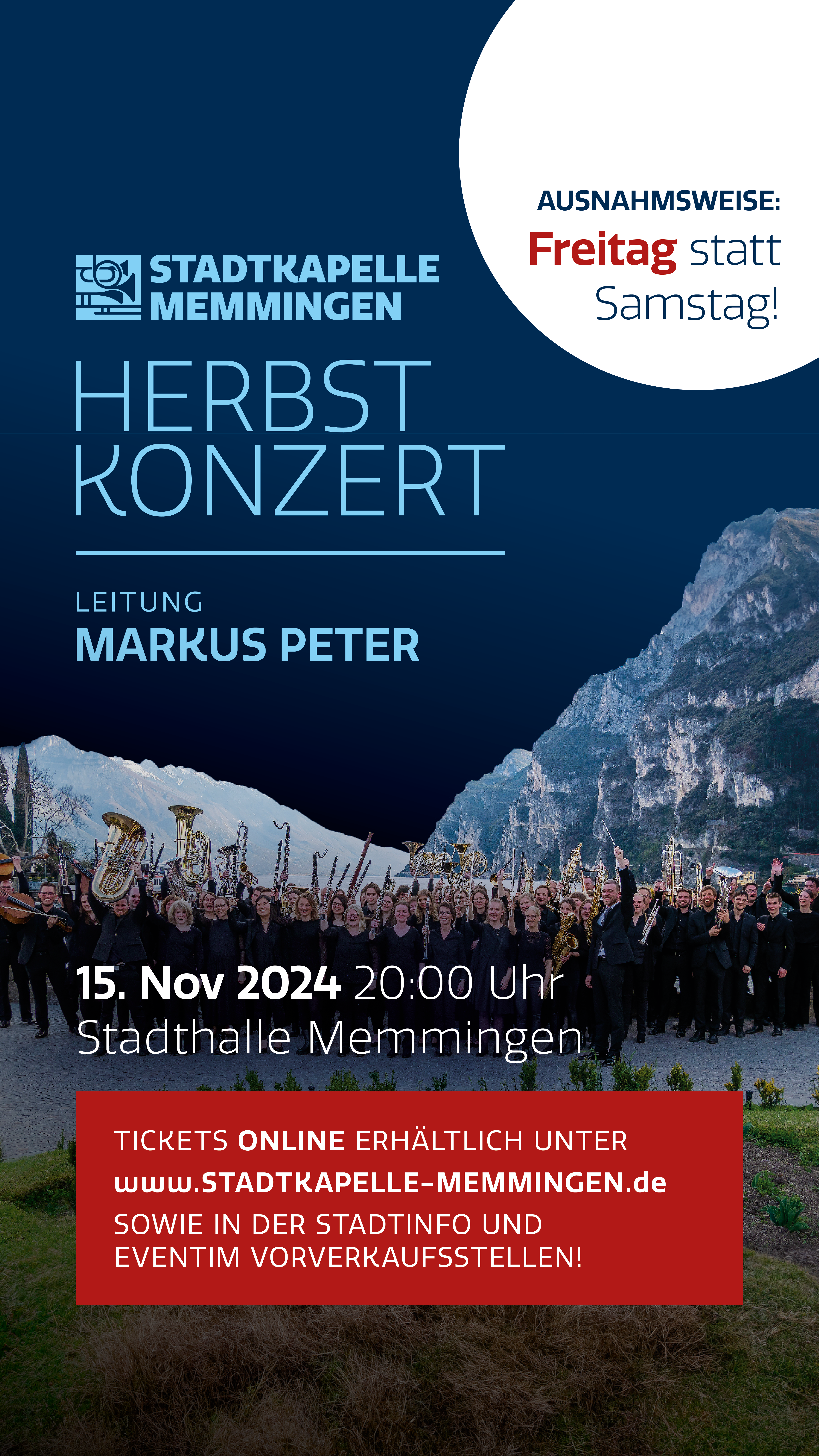 Herbstkonzert, Instagram Story