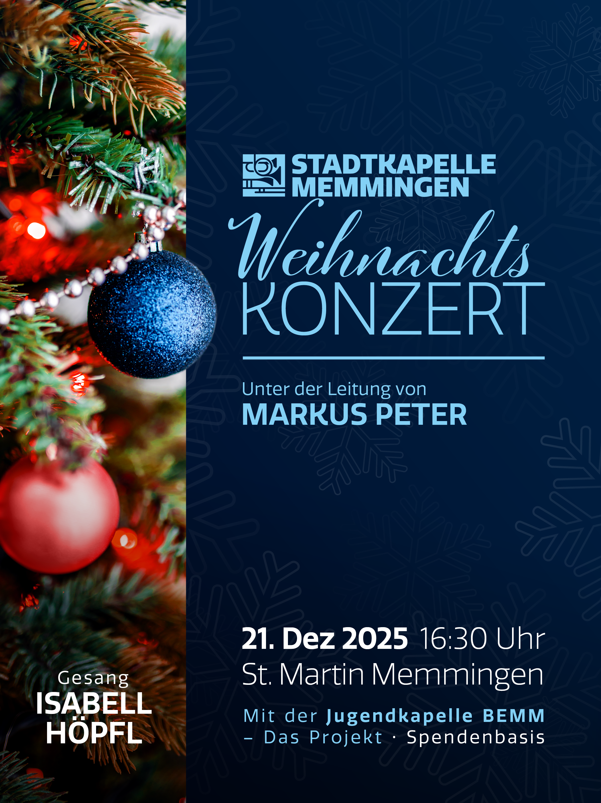 Weihnachtskonzert, Instagram Feed