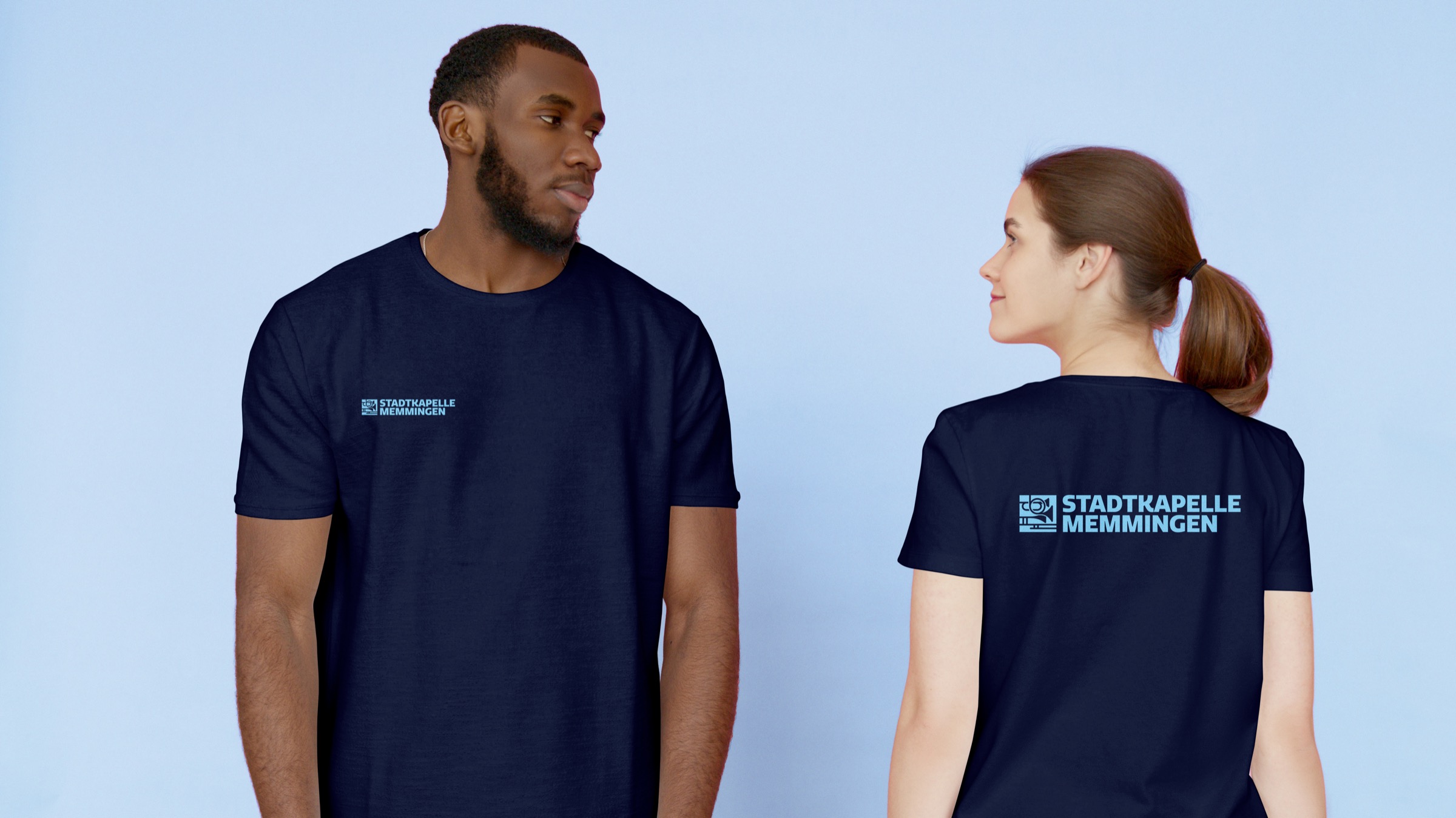 Stadtkapellen-Shirts, Shirt · Vorder- und Rückseite